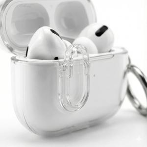 에어팟 프로3 투명 케이스 에어팟 프로3세대 케이스 에어팟3 프로 CASE 잠금 변색방지