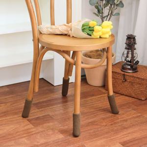 두툼한 베이직 의자 소음방지 양말 커버