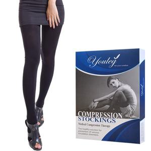 종아리마사지 의료용 압박스타킹 유레그 1120 블랙 발트임 강압 20~30mmHg
