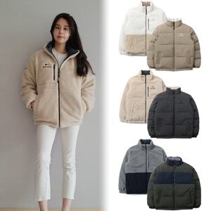 (신세계김해점)[아이더] 리브2 남여공용 리버시블 구스 다운자켓  뽀글이, 플리스, 양면, 거위털 DMW21565