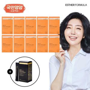 [국민영양] 여에스더 리포좀 비타민C 플러스 10개월분 (800mg x 30정 x 10박스) + 맥주효모 1박스