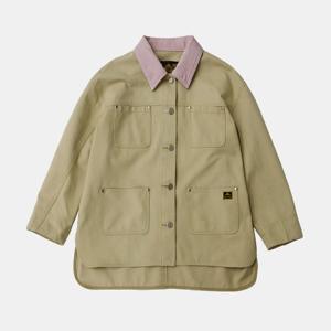 르몽생미셸 [셀럽착용]Overfit Color Cotton Work Jacket _Beige_LSTD0JK03W