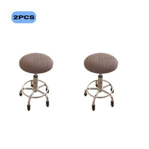 TEMU 원형 스툴 커버, 바 의자 커버, 탈착식 및 세탁 가능한 원형 커버, 탄성 밴드 디자인, 높은 탄성, 다양한 색상으로 제공