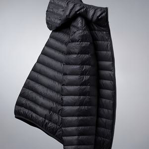TEMU 남성 가을 겨울 가벼운 패딩 코트 유스 패션 솔리드 컬러 후드 자켓 캐주얼 탑