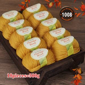 TEMU 10개 묶음, 새로운 아름다운 노예 울 실, 모조 울 묶음, 따뜻한 울 실, 니트 조끼 스웨터 코트, 고품질 울 실 묶음