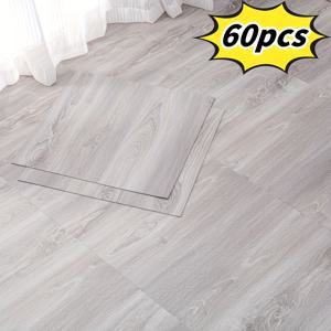 TEMU 3D 빈티지 우드 그레인 미끄럼 방지 바닥 스티커 15/30개입, 탈착식, 두꺼운, 내구성, 방수, 쉬운 부착 비닐 벽지 침실용, 방수 욕실 및 주방 타일 스티커