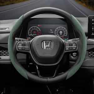 TEMU 이것은 혼다 차량에 적합한 겨울용 미끄럼 방지 초박형 핸들 커버입니다. 세그먼트형 디자인과 클립형 고정 방식으로 모든 계절에 적합합니다. CR-V, 시빅, 아코르드, 피리오, HR-V 등 모델과 호환됩니다.