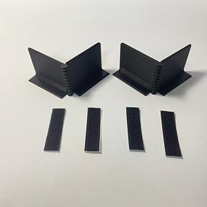 TEMU 2개 세트 차량용 트렁크 정리함 - 범용 자동차 및 SUV 짐칸 정리대, 무드릴 설치, 다기능 수납 선반