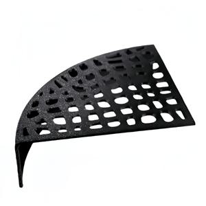 TEMU 검은색 새우 은신처 동굴 | 다양한 크기의 구멍이 있는 투명한 구조, 시야각, 체리 새우 및 초소형 새우를 위한 안정적인 은신처, 담수 및 해수 수족관에 적합, 세척이 용이한 디자인, 자연스러운 외관