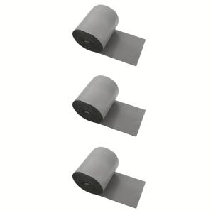 TEMU 3롤 경제적인 대형 산업용 방수 지붕 테이프 - 냉온 저항, 고강도 플라스틱 금속 지붕 실란트 (총 길이 6.6미터), 금속 타일 및 골판지 지붕에 적합, 간편한 부착, 오래 지속되는 밀봉