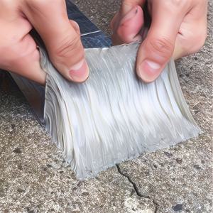 TEMU 1개입 강력 방수 알루미늄 포일 테이프 - 매우 강력하고 내열성(단열), 누수, 파이프, 지붕, 벽 및 수영장 수리를 위한 즉각적인 밀봉 제공 - 실내 및 실외 응급 상황에 적합