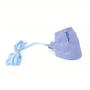 TEMU 작은 애완 동물 가죽 끈 하네스 토끼 하네스 및 가죽 끈 세트 기니 돼지 햄스터 친칠라 토끼를위한 작은 동물 산책 가슴 스트랩