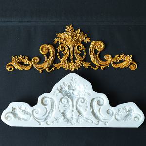 TEMU 유럽풍 릴리프 패턴 공예 실리콘 몰드, 비누 만들기용 레이스 디자인, 공예 도구, 비누 및 에폭시 레진 몰드