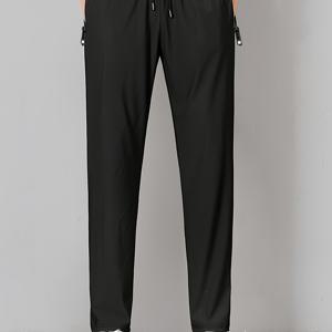 TEMU 제조사 직판: 인기 여름 남성 스포츠 바지, 고탄력 속건성 캐주얼 레그 트라우저