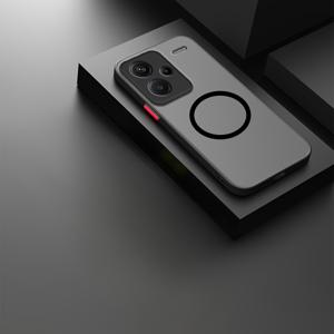 TEMU Xiaomi Redmi Note13 5G용 프로스트 무광 낙하 방지 +PC 휴대폰 케이스, Redmi Note13 4G 휴대폰 케이스, Redmi Note13Pro5G 휴대폰 케이스, Note13pro 4G 케이스, Redmi Note13 Pro Plus 케이스