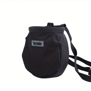 TEMU 1pc 탑 랜더 폴리에스터 체조 분필 백 - 핸드워셔블 피트니스 파우치 플리스 라이닝 포함, 등반, 체조, 보디빌딩용