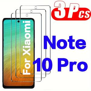 TEMU XiaomiRedmi Note 10 Pro용 강화 유리 3개 세트, Redmi Note 10 Pro용 스크린 보호 필름