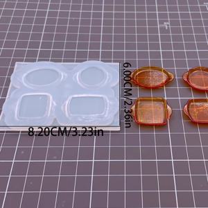 TEMU 귀여운 미니 용기 몰드 (놀이용), 핸드메이드 레진 캐스팅을 위한 사랑스러운 소형 몰드