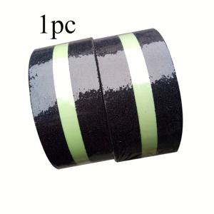 TEMU 발광 미끄럼 방지 테이프, 100cm 고무력 스트립, 계단 및 단계용, 내구성 있는 접착제, 실내외 사용 가능