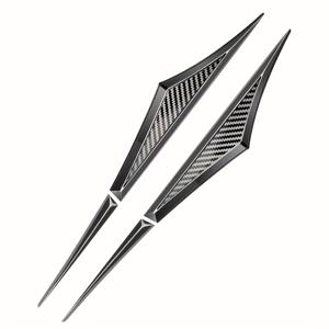 TEMU 다양한 자동차 측면 변환 스티커에 이상적인 스테인리스 스틸 2개 조각. 자동차 펜더용 접착식 뒷면이 특징입니다. 이 데칼은 독특하게 디자인되어 모든 유형의 자동차 테마 파티 장식에 완벽합니다.