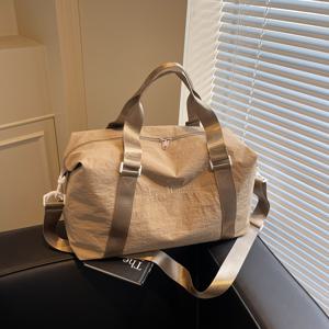 TEMU 대용량 단색 짐백, 남성용 스포츠 백팩 - 여행, 요가, 수영용 가방