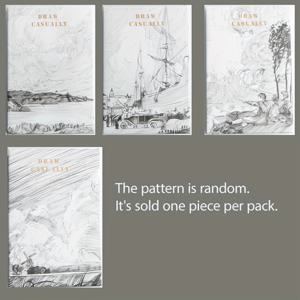 TEMU 한 장의 아코디언 스타일 노트북 - 300g 무지 종이 25장. 만화, 시퀸셜 일러스트레이션, 핸드메이드 스크랩북 제작에 적합하며 긴 이야기, 다이어리 및 메모 기록에도 사용 가능. 사진 앨범으로도 활용하여 추억을 담아보세요