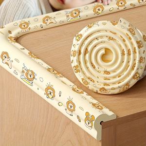 TEMU 1개 어린이 안전용 코너 보호대, 부드러운 충격 방지 범퍼 스트립, 테이블 및 벽 모서리용, 프탈레이트 무함유, 안전 위험 방지