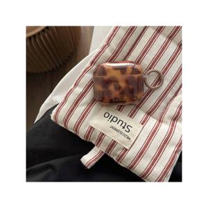 TEMU 애플 에어팟프로3 케이스/에어팟프로2 케이스/에어팟프로 케이스/에어팟4 케이스/에어팟3 케이스/에어팟2 케이스에 적합한 미국 스타일 라이트 앰버 프린트 섹시 이어폰 케이스