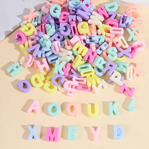 TEMU 152/302개 알파벳 비즈 세트, 아크릴 3D 글자 비즈, DIY 팔찌 키트, 우정 선물, 예술 & 공예 용품, 열쇠고리 및 폰 참 장식용 패션 액세서리, 발렌타인데이와 추수감사절에 딱 맞는 창의적인 DIY 부품