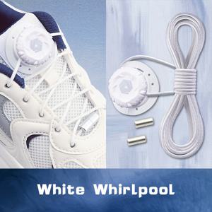 TEMU 신상품 간편 설치 심플 스위블 버클 신발끈 2개, 묶을 필요 없는 자동 신발끈, 굵은 끈, 테니스 스니커즈용 신발끈 신발 액세서리