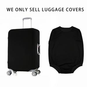TEMU (수하물 커버 전용) 18-32인치 캐리어 보호 커버; 기내용 캐리어 커버; 폴리에스터 신축성 보호 커버