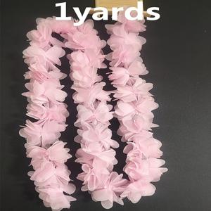 TEMU 91Cm 길이 6Cm 폭 플로럴 쉬폰 웨딩 드레스 브라이덜 패브릭 레이스 트림 패브릭 재봉 패브릭 공예 및 선물 장식 추가, 의류 매칭용 38#