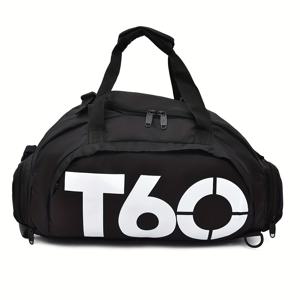 TEMU 패셔너블하고 활용도 높은 헬스 가방, 분리형 신발 수납공간이 있는 스포츠 및 여행용 토트백, 다기능 대용량 수하물 가방