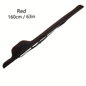 TEMU 내구성 있는 낚싯대 가방, 튼튼한 1겹 낚싯대 보관 가방, 160cm/63in, 낚싯대 파우치, 휴대용 낚싯대 케이스, 접이식 낚싯대 홀더 가방, 대용량 낚싯대 태클, 캠핑 및 낚시 장비용 정리 수납 가방