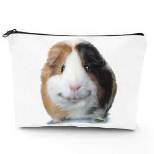 TEMU 앵젤로 기니피그 화장품 파우치 - 핸드백이나 토트에 적합한 귀여운 파우치, 앵젤로와 함께 휴대하기 편리한 컴팩트 파우치, 여행 중 빠른 터치업용