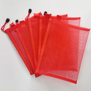 TEMU 지퍼백 5개/8개 세트 - 지퍼 잠금 파일 폴더, 사무실 정리, 학교용, 문구류 및 일상용품 보관에 적합