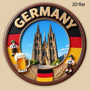 TEMU 독일 주제 주방 장식 1개 대형 냉장고 자석, 재사용 가능한 플라스틱 자석 라벨 (냉장고 또는 사물함, 화이트보드, 장식, 캐비닛, 사무실 칸막이, 자석 보드, 주방용)