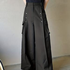 TEMU 새로운 겨울 크리스마스 컬렉션: 사이드 포켓이 있는 남성용 라이트 비즈니스 패션 캐주얼 팬츠. 직장인 필수템, 남성용 생일 선물로도 적합. 부드럽고 편안한 기계 세탁 가능 원단, 다양한 색상 제공. 휴일 정장 및 일상 캐주얼 생활에 이상적. 1개입