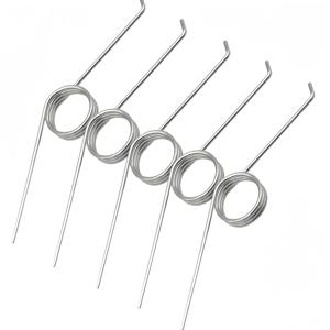 TEMU 트찌언 스프링 5개, 높은 탄성과 내구성, 뚜껑 개폐 리셋용 특수 액세서리, 0.8mm×8mm×3mm×150°, 정밀 트찌언 스프링, 안정적인 반동, 수리용 교체 코어 액세서리 - 도어 경첩, 기계식, 수리 - 엔지니어 및 애호가를 위한 고하중 DIY 공구 키트