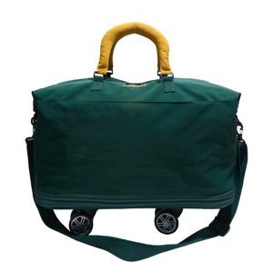 TEMU 확장형 캐리어 탈착식 휠 포함 - 대용량 옥스포드 원단 여행용 가방, 다중 운반 방식 (등, 손잡이) 비즈니스 & 휴가용, 헤비듀티 롤링백, 그레이/// - 공항, 기차역, 호텔용 내구성