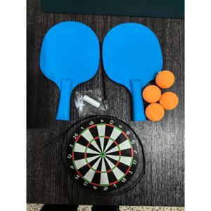 TEMU 8피스 빠른 안구운동 트레이닝 볼 세트 - 저항 밴드와 탁구 라켓이 포함된 빠른 땀 운동 피트니스 장비 - 완벽한 가정용 시력 관리 도구