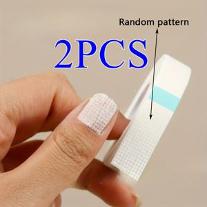 TEMU 2개입 셀프 접착 네일 랩 - 강력한 보호 기능, 깨진 손톱용, 즉각적인 매니큐어 스티커, 무향 접착제, 손톱/발톱에 적합 - 네일 케어 (2개입)