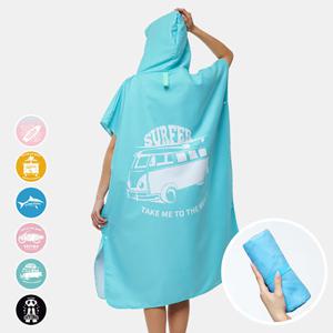 TEMU 판초타월 판초타올 비치가운 비치타월 비치후드 서핑판초 비치커버업