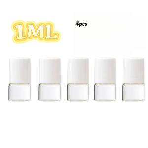 TEMU 병에 사용하기 위한 작은 유리 롤 4개 세트, 각 0.03온스, 2mm 롤 - 팁에 사용하기에 이상적 - 여행용 향수, 에센셜 오일 또는 샘플에 적합, 이동 중에 간편하게 리필하기 위해 디자인됨