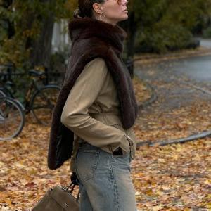 TEMU 새로운 여성 패션, 우아하고 편안함, 따뜻한 칼라, 루즈핏 민소매 스웨터 조끼 탑