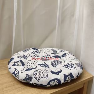 TEMU 사계절용 고양이 침대 매트, 강아지 매트, 따뜻한 고양이 패드, 개집 및 고양이 침대용 양면 원형 반려동물 매트, 핸드메이드 겨울 고양이 침대 쿠션, 부드러운 좌석 쿠션, 통기성, 내구성 및 스크래치 방지, 편안한 반려동물 매트리스, 통기성 소재로 제작, 새끼 고양이 침대, 반려동물 애호가 및 소형 반려동물 견주용, 실내 및 실외 사용에 적합