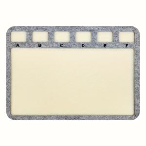 TEMU 취미인 1개 비즈 매트, 비즈 팔찌 목걸이 장신구 만들기에 사용, 개별 그리드가 있는 실용적인 편리한 보드 트레이 도구 - 비즈 매트