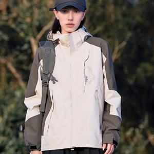 TEMU 여성용 아웃도어 재킷, 가볍고 방풍 기능의 봄가을용 코트