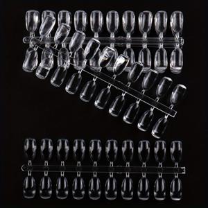 TEMU 200개 네일 아트 디스플레이 팁 팔레트 스탠드 플랫 3D 네일 폴리쉬 컬러 디스플레이 아크릴 네일 팁 컬러 차트