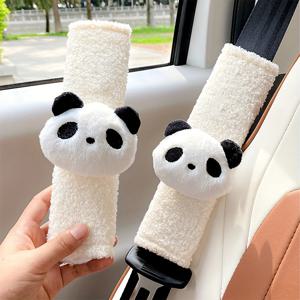 TEMU 판다 헤드 숄더 패드